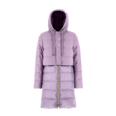Herno Purple Cashmere Coat