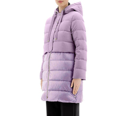Herno Purple Cashmere Coat