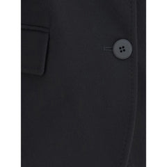 Max Mara Black Fleece Wool Clothing