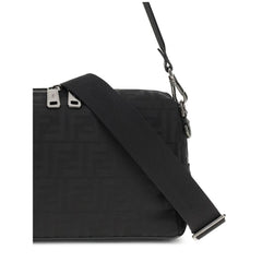 Fendi Black Nylon Shoulder Bag