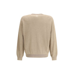 Ferragamo Beige Fleece Wool Sweatshirt