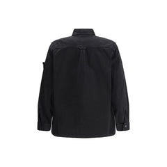 Stone Island Black Cotton Shirt