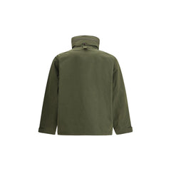 Barbour Green Polyester Shell Jacket