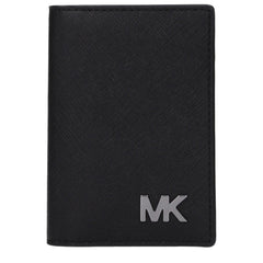 Michael Kors Black Fabric Cardholder