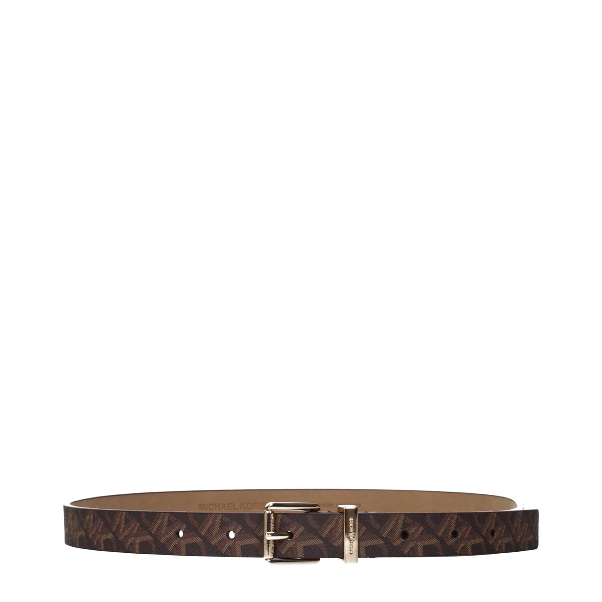 Michael Kors Brown Fabric Regular Belt