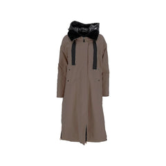 Herno Brown Polyester Coat