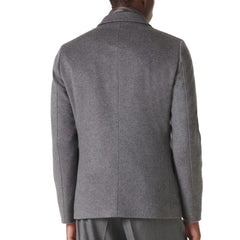 Herno Gray Cashmere Jackets And Coat