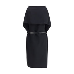 Ferragamo Black Viscose Casual Dress