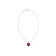 Valentino Garavani Red Brass Necklace