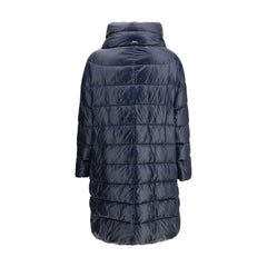 Herno Blue Polyester Coat
