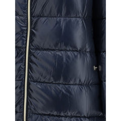 Herno Blue Polyester Coat