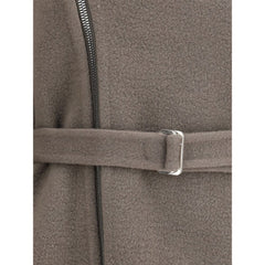 Rick Owens Brown Cashmere Coat