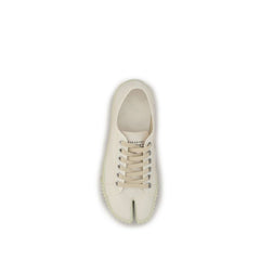 Margiela White Cotton Low Top Sneakers