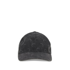 Marine Serre Gray Cotton Cap (Baseball Hat)