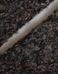 Dolce & Gabbana Gray Virgin Wool Knitted Fingerless Men Gloves