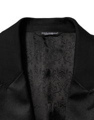 Dolce & Gabbana Black 2 Buttons Jacket Formal 2 Piece Suit