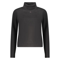 Tommy Hilfiger Black Cotton Women Sweater