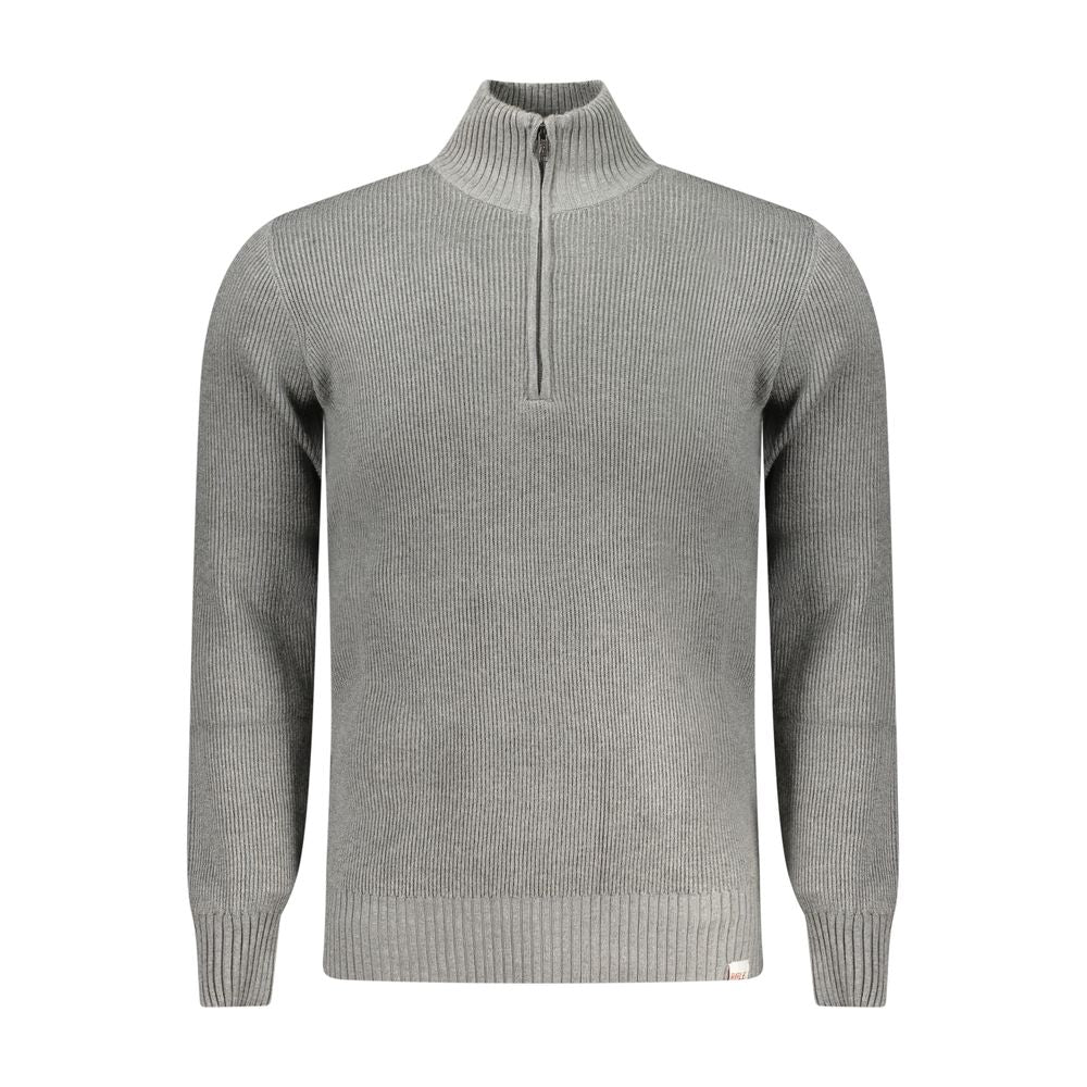 Rifle Gray Nylon Men Sweater