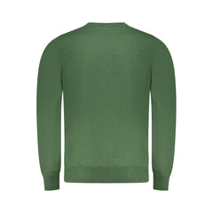Rifle Green Wool Men Sweater