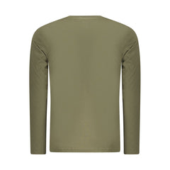 Rifle Green Cotton Men T-Shirt