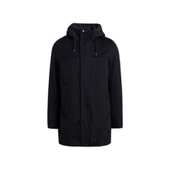 Herno Black Cashmere Coat