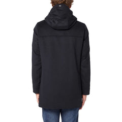 Herno Black Cashmere Coat