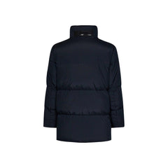 Herno Blue Polyester Coat
