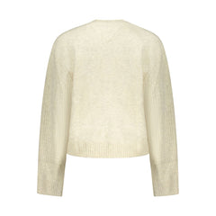 Tommy Hilfiger Beige Wool Women Sweater
