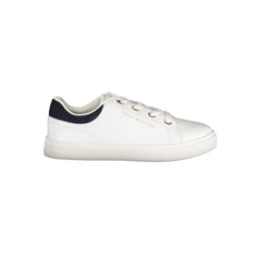 Tommy Hilfiger White Leather Women Sneaker