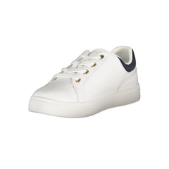 Tommy Hilfiger White Leather Women Sneaker