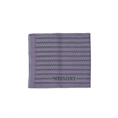 Missoni Purple Wool Scarf
