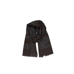 Missoni Brown Virgin Wool Scarf