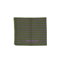 Missoni Green Wool Scarf