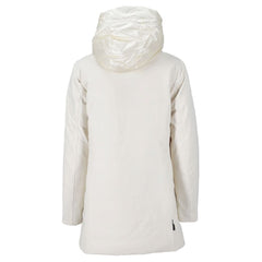 Suns White Polyester Jackets & Coat