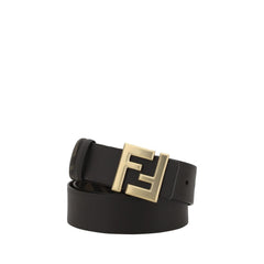 Fendi Brown Calf Leather Bos Taurus Regular Belt