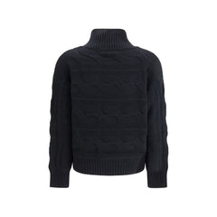 Max Mara Black Wool Sweatshirt