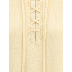 Ermanno Scervino Cream Cashmere Cashmere Sweater