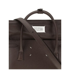 Margiela Brown Calf Leather Bos Taurus Handbag