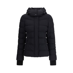 Moose Knuckles Black Nylon Coat