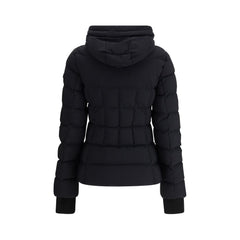 Moose Knuckles Black Nylon Coat