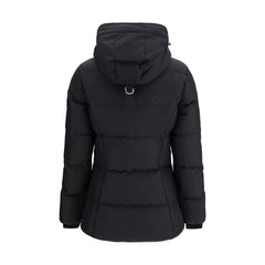 Moose Knuckles Black Recycled Polyester Coat
