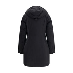 Moose Knuckles Black Cotton Parka