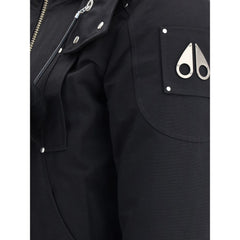 Moose Knuckles Black Cotton Clothing