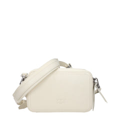 PINKO White Leather Crossbody Bag