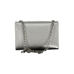 Mario Valentino Gray Polyethylene Handbag