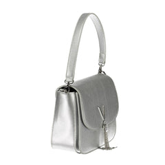 Mario Valentino Gray Polyethylene Handbag