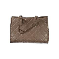 Mario Valentino Brown Polyethylene Handbag