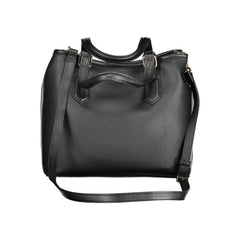 Mario Valentino Black Polyethylene Handbag