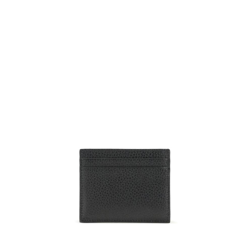Valentino Garavani Black Calf Leather Bos Taurus Wallet