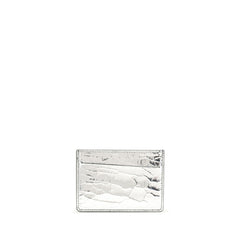 Margiela Silver Leather Wallet